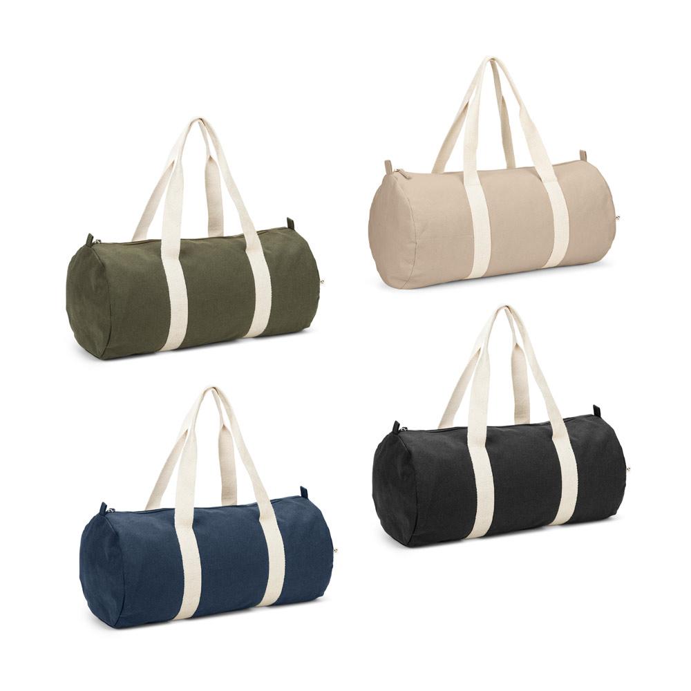Bolsa esportiva em algodão reciclado