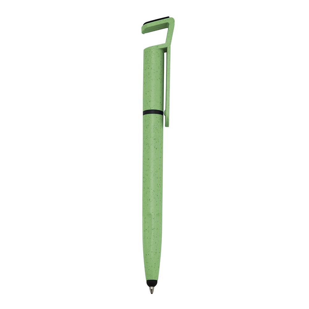Caneta Fibra de Bambu Touch com Suporte
